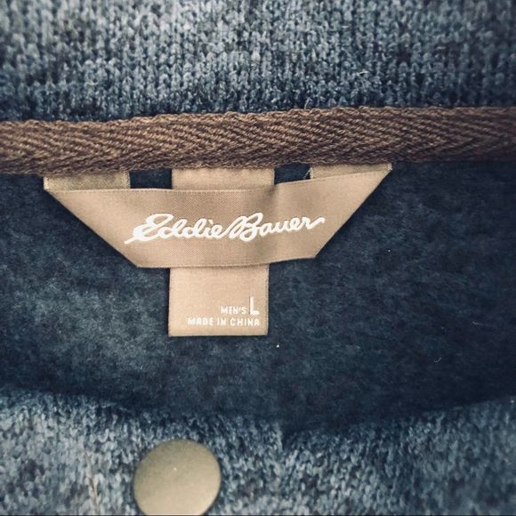 Eddie Bauer Men's/Women's Snap Fleece Pullover🔥 - Picture 6 of 14